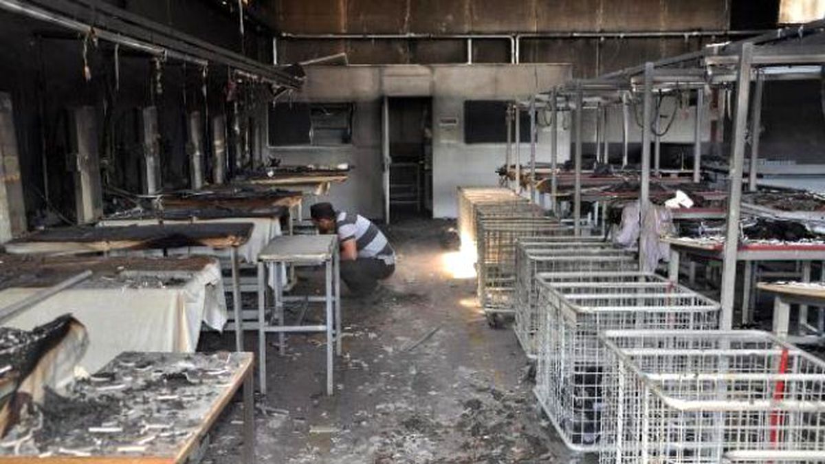 Tekstil Fabrikasında Yangını Çıkaran Gözaltına Alındı