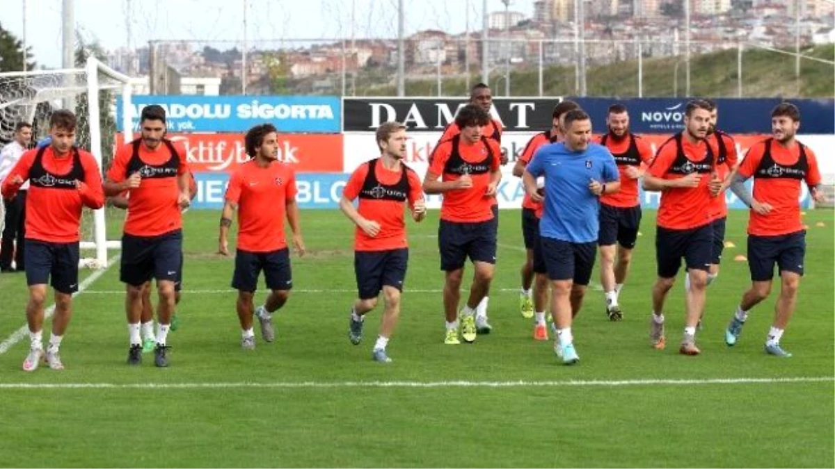 Trabzonspor 14 Eksikle Çalıştı