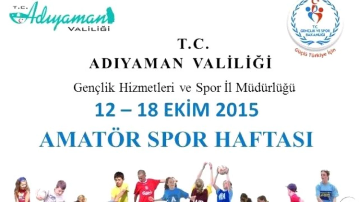 Amatör Spor Haftası Kutlanacak