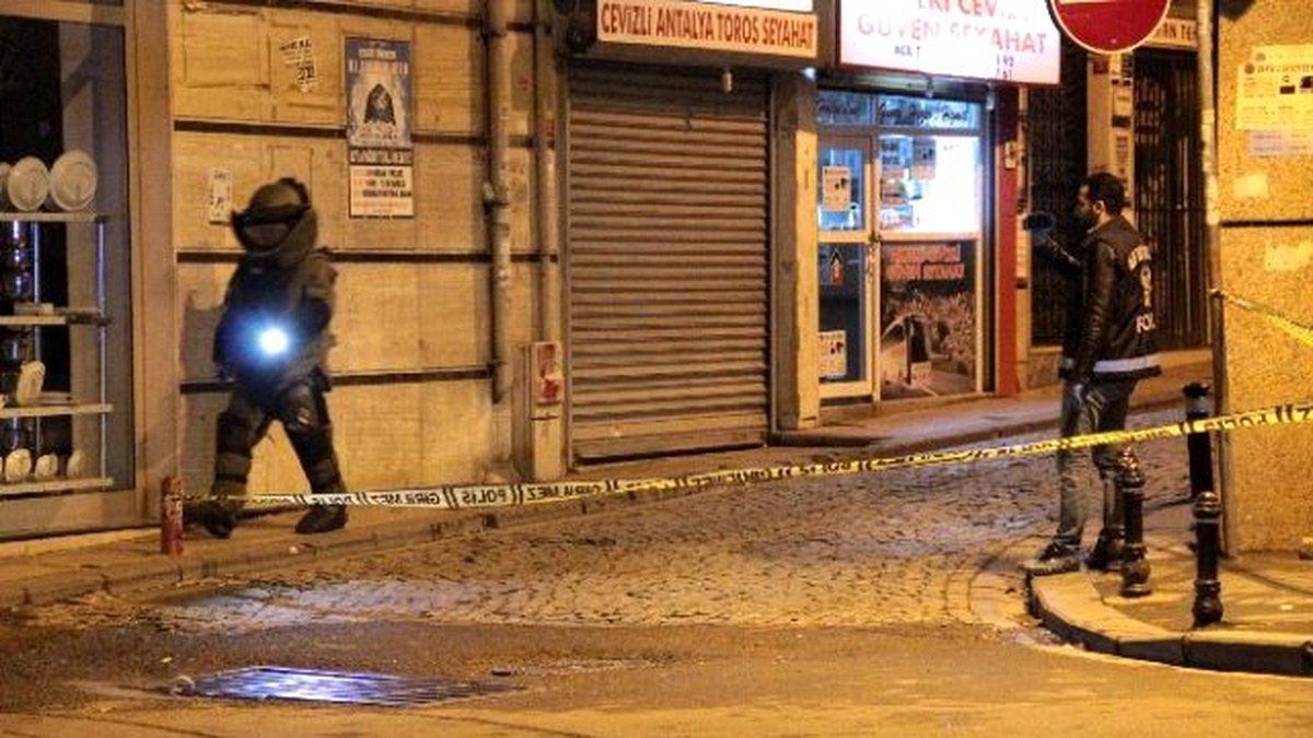 El Bombası Zannedilen Cisim Motosiklet Farı Çıktı