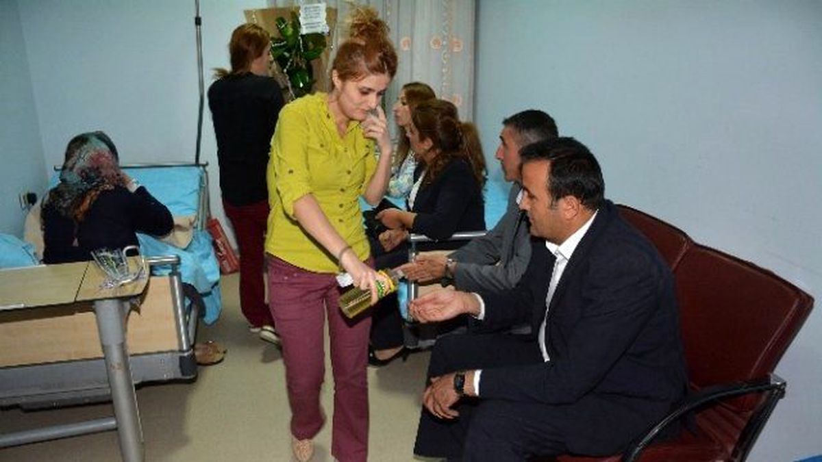 Eş Başkan Vekillerinden Hasta Ziyareti