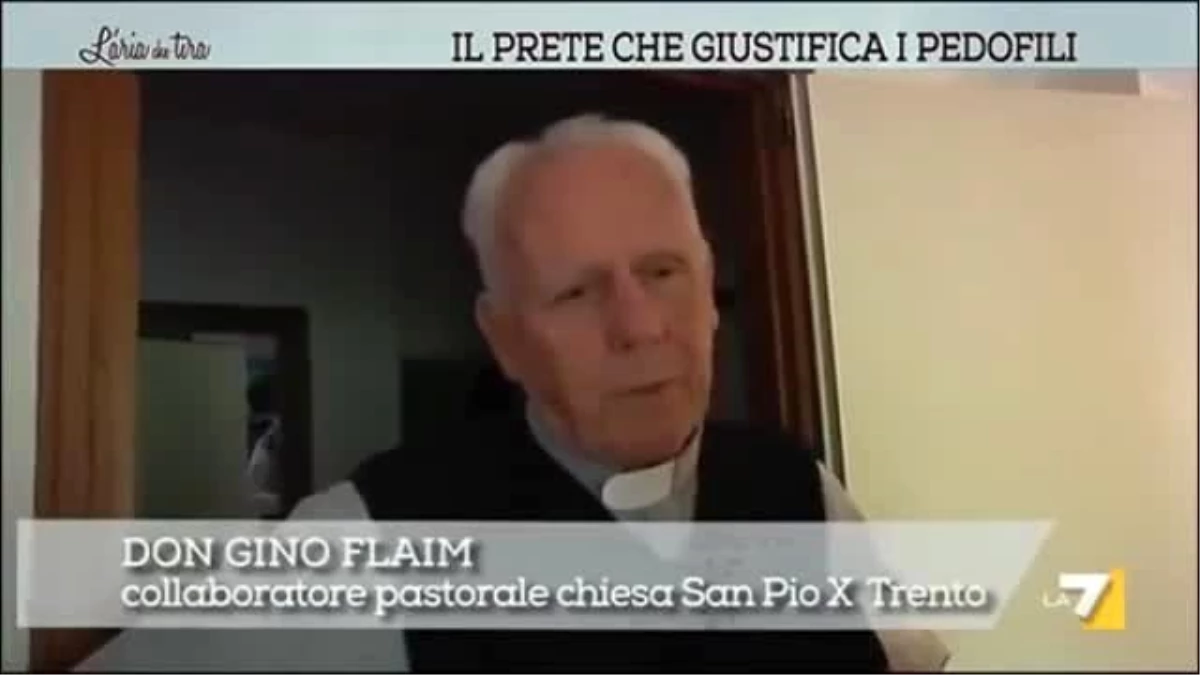 İtalyan Rahip, Pedofil Din Adamları Yerine Mağdur Çocukları Suçladı