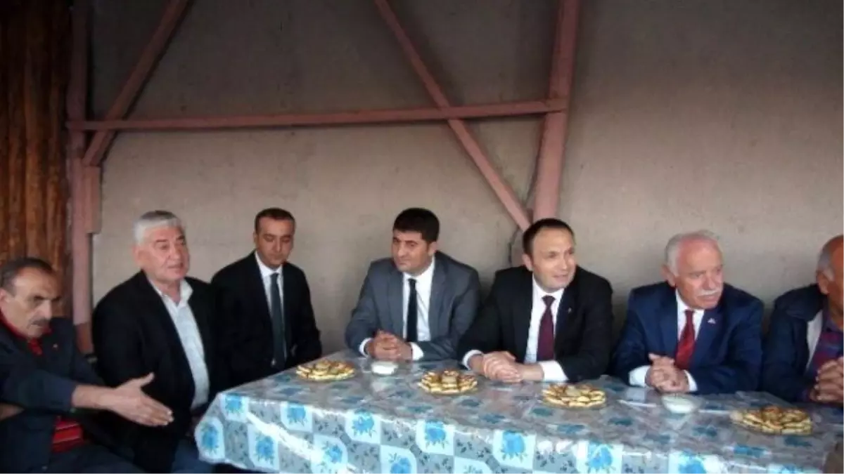 Malatya MHP Milletvekili Adayı Şinasi Kazancıoğlu Yeşiltepe Esnafını Ziyaret Etti