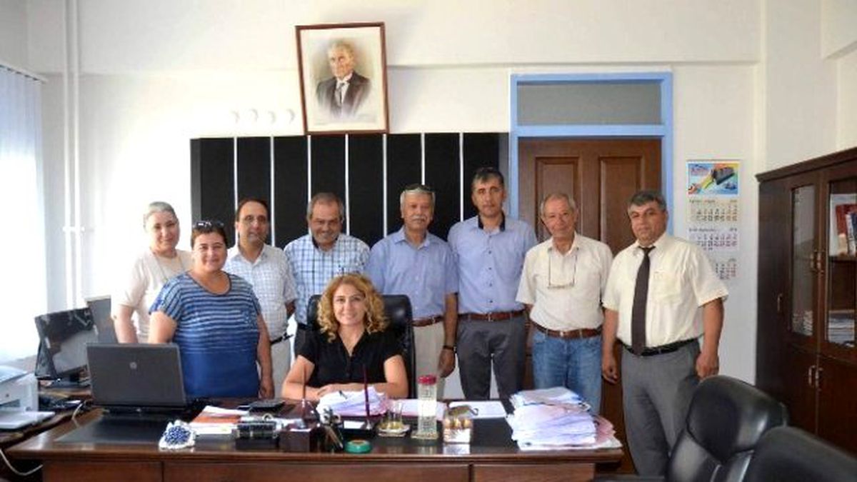 Ortaca\'da Meslek Örgütlerinden Mal Müdürü Kutlar\'a Ziyaret