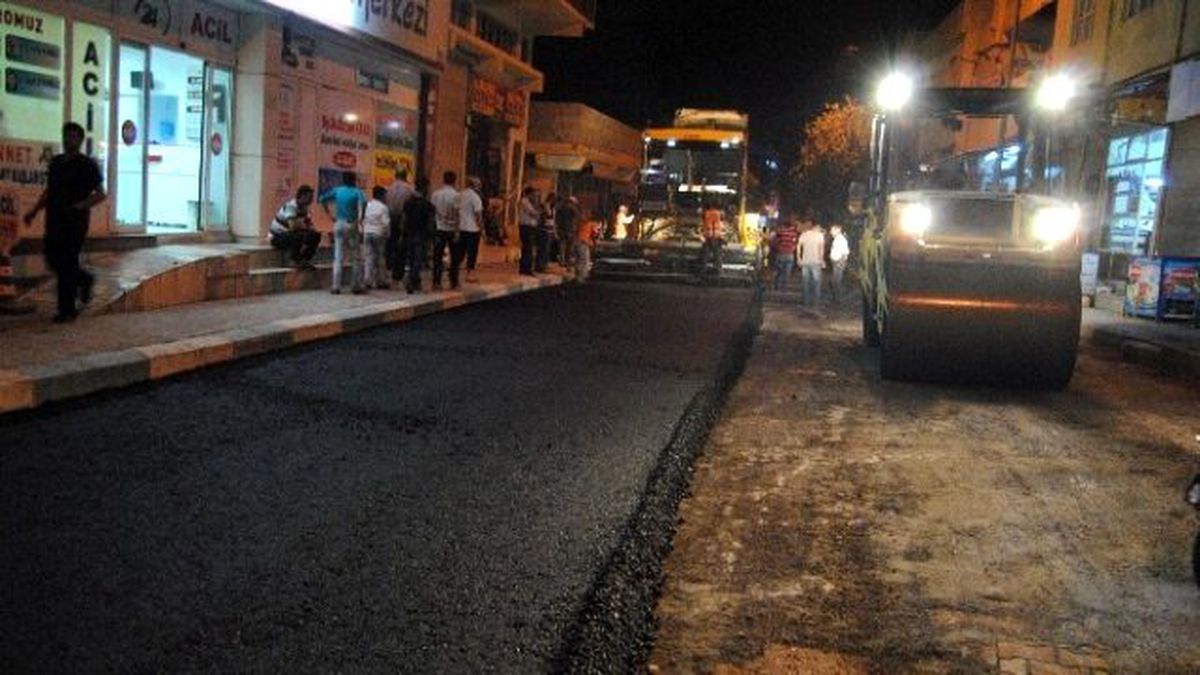 Süleymaniye\'de Asfalt Çalışması Başladı