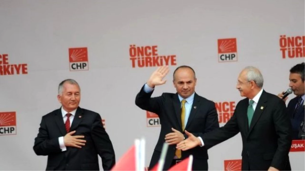 CHP Genel Başkanı Kemal Kılaçdaroğlu Uşak\'ta Konuştu