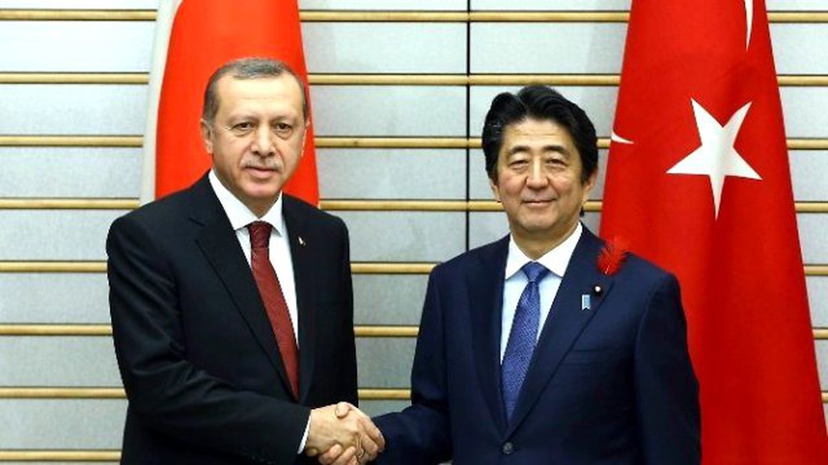 Cumhurbaşkanı Erdoğan, Japonya Başbakanı Abe ile Görüştü