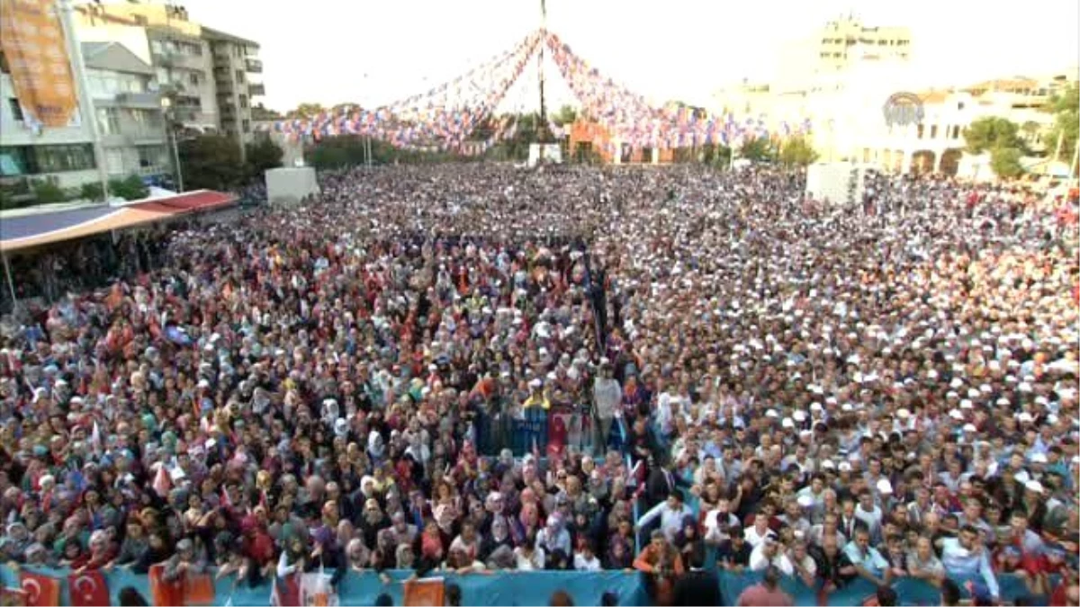 Davutoğlu: "1 Kasım Gecesinin Müjdesini Veriyorsunuz"