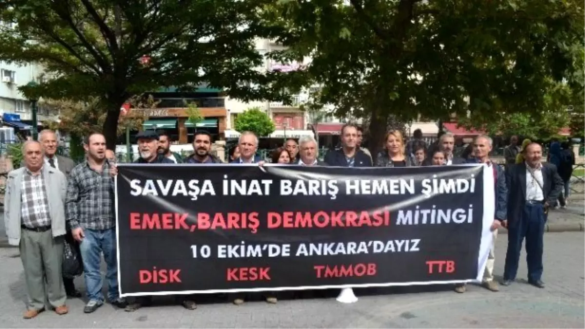 Emek, Barış ve Demokrasi Mitingine Katılım Çağrısı