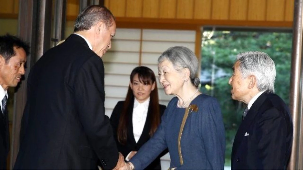 Erdoğan, Japon İmparatoru Akihito\'yu Ziyaret Etti