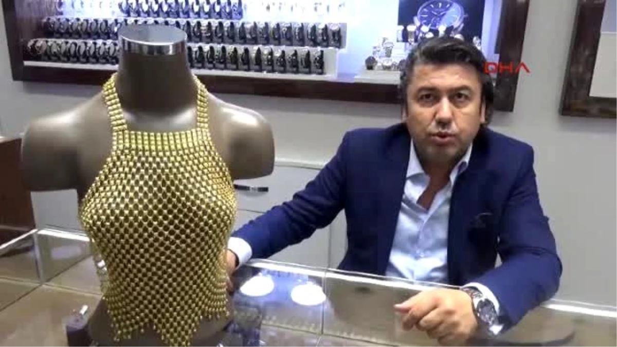 14 Ayar Altın Elbisenin Fiyatı 100 Bin Lira ve 2 Adet Satıldı