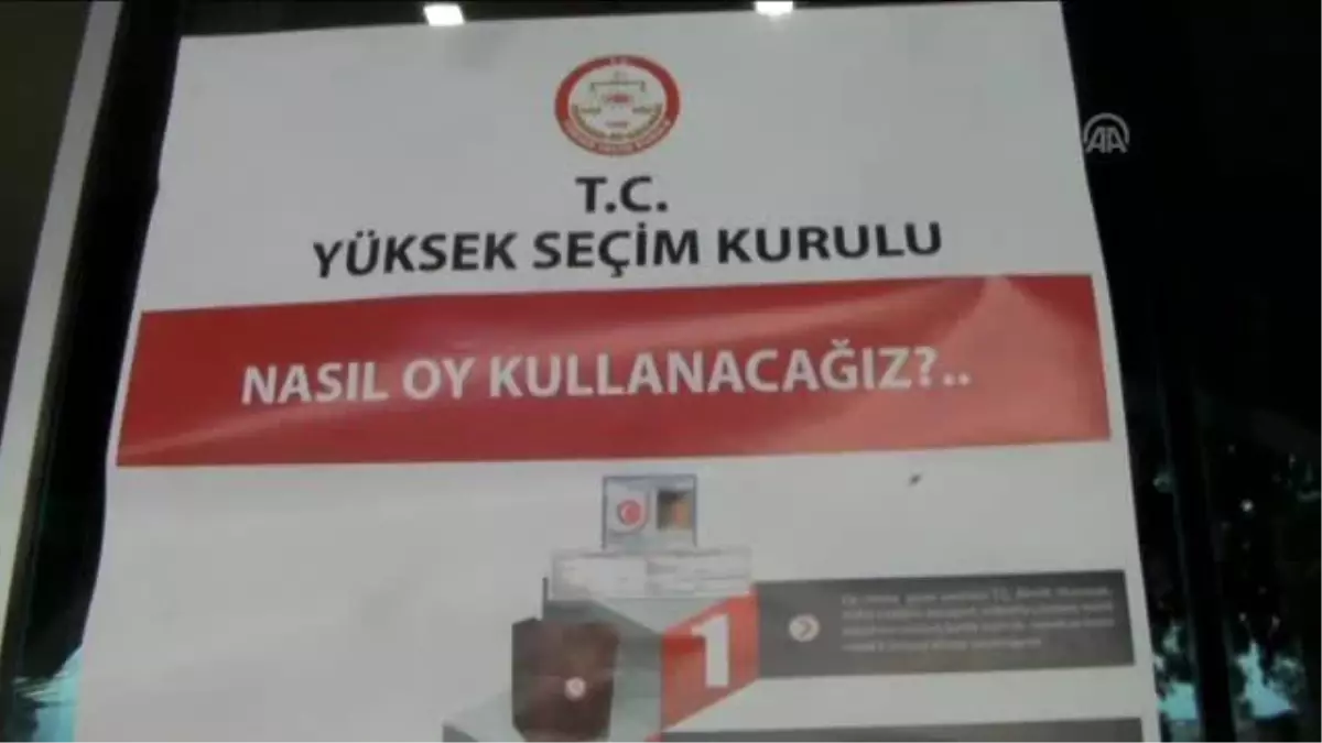 Gümrük Kapılarında Oy Kullanma İşlemi