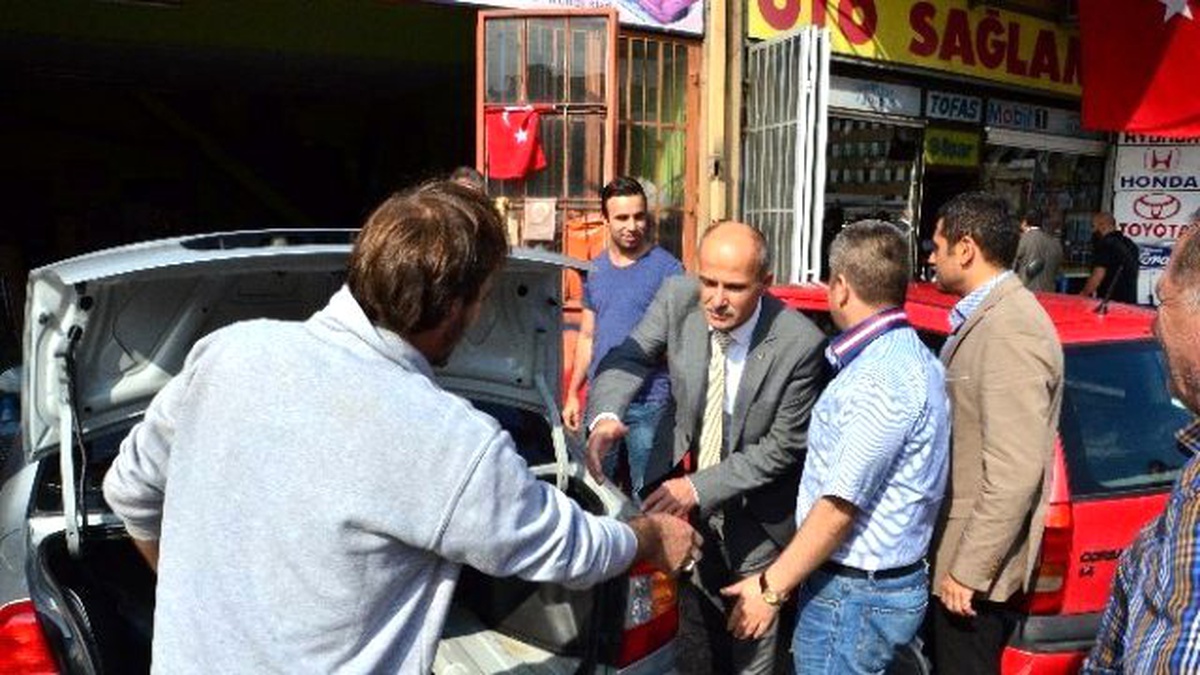 Kazancı; Sanayi Esnafından Destek İstedi
