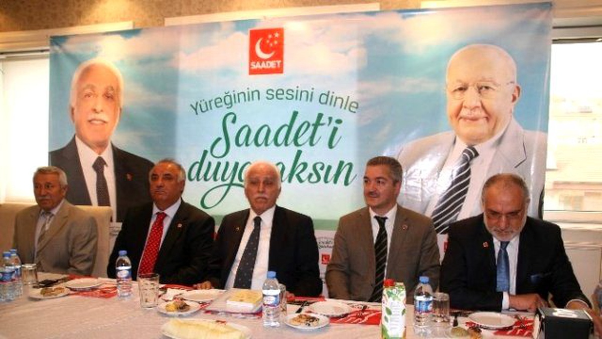 Saadet Partisi Genel Başkanı Kamalak Yozgat\'ta