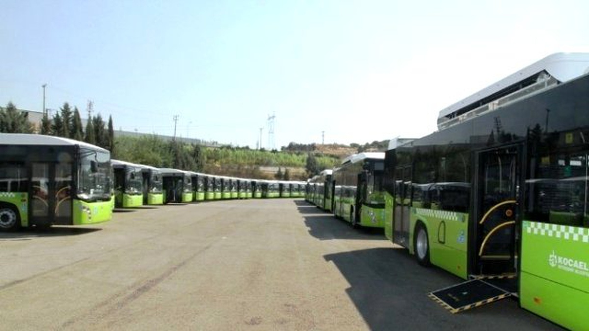 200 Yeni Otobüs Kocaeli Yollarına Çıkıyor