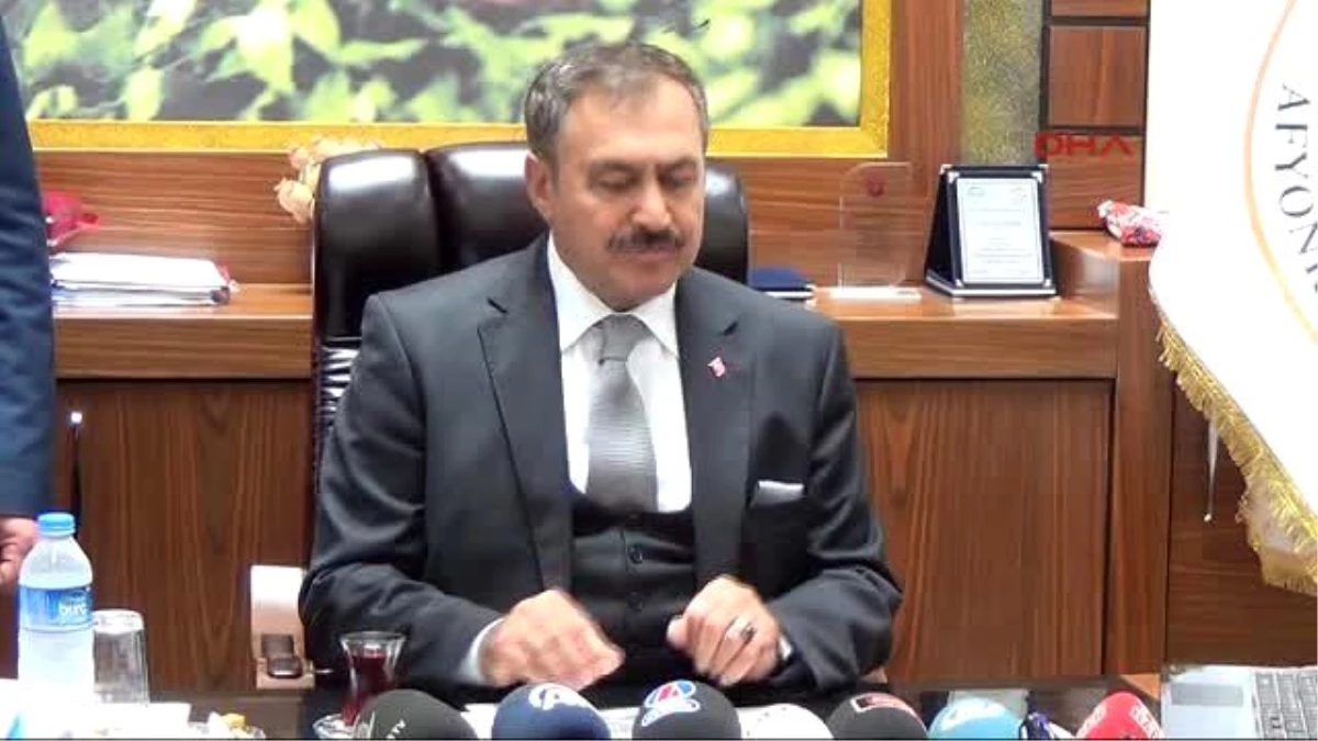 Afyon - Bakan Eroğlu: PKK Silah Bırakmazsa Yapacağımızı Biliriz