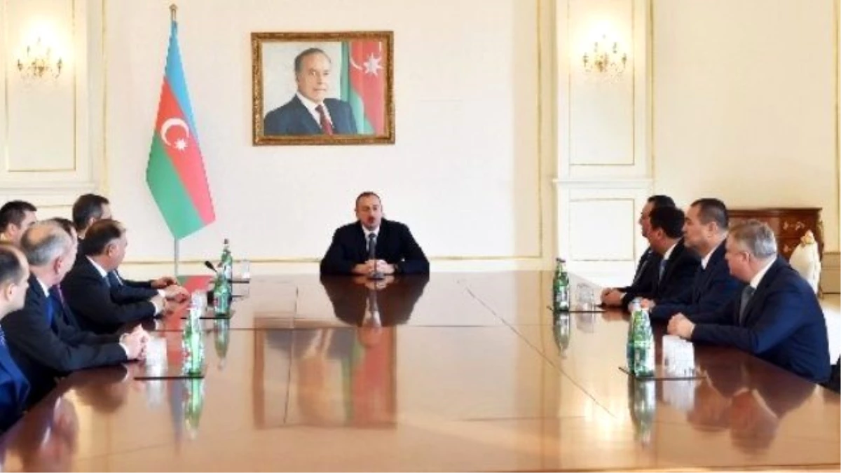 Azerbaycan Cumhurbaşkanı İlham Aliyev MİT Müsteşarı Fidan\'ı Kabul Etti