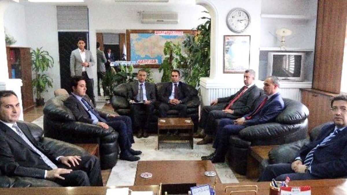 Başkan Yazgı\'dan Defterdara Ziyaret