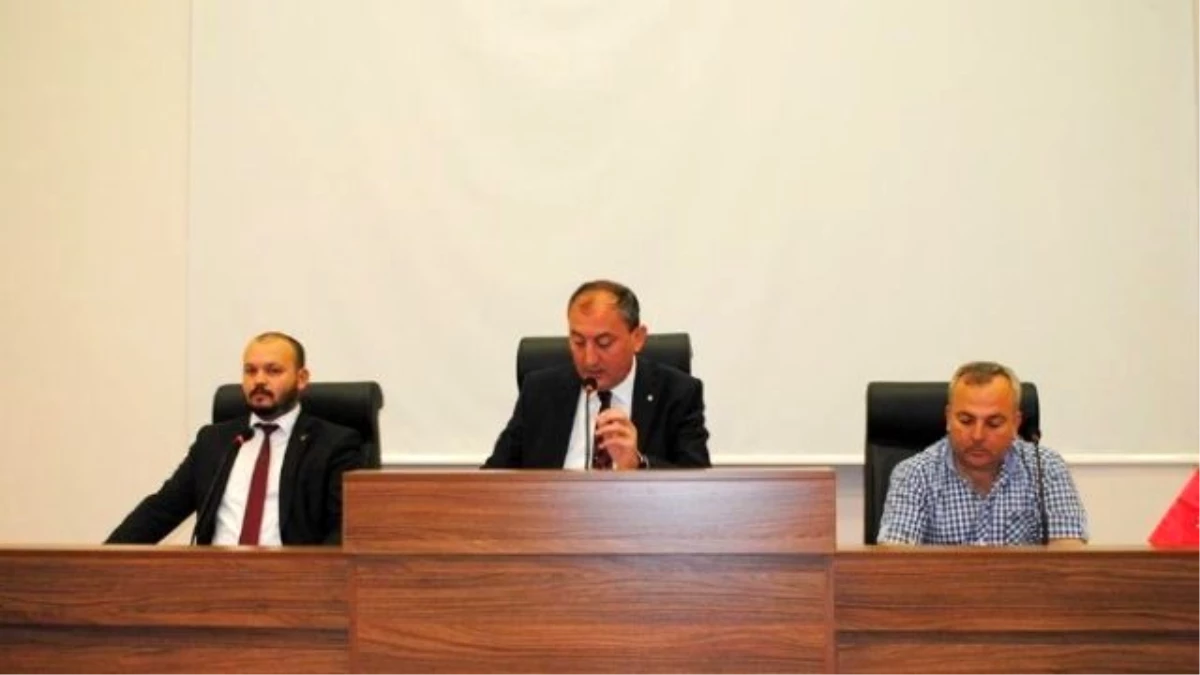 Biga Belediye Meclisi Toplantısı Yapıldı