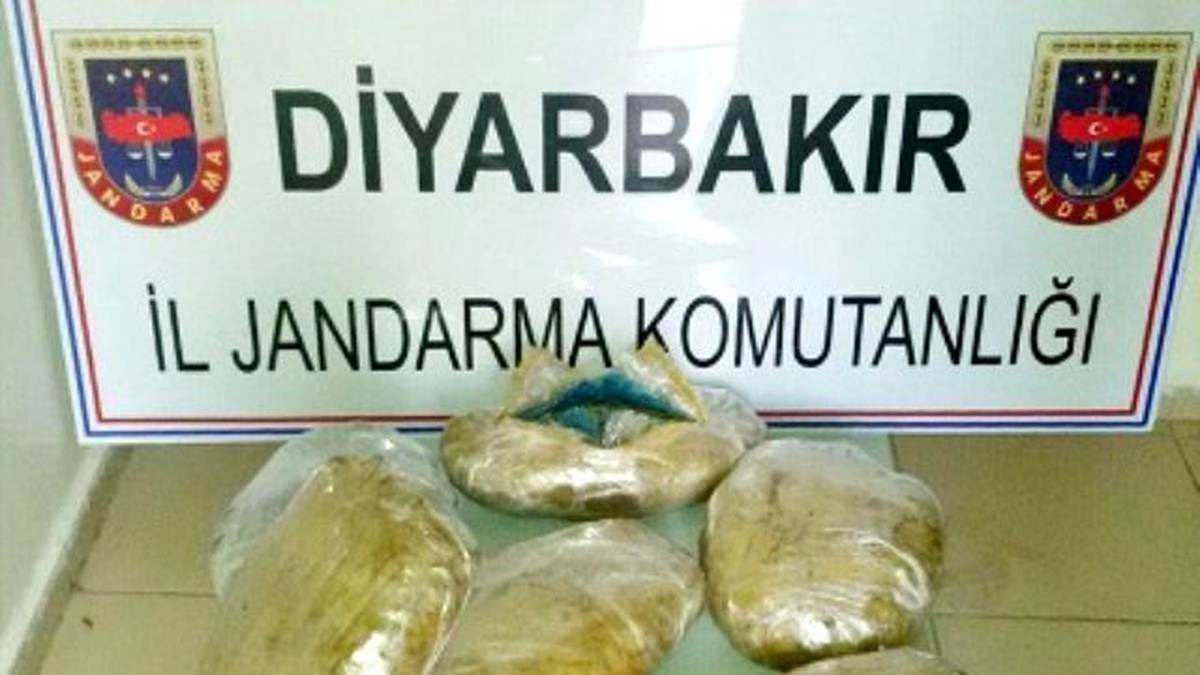 Diyarbakır\'da Uyuşturucu Ele Geçirildi