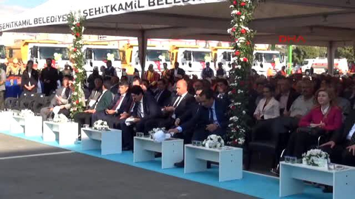 Gaziantep - Şehitkamil Belediyesi Fen İşleri Müdürlüğü Hizmet Binası Açıldı