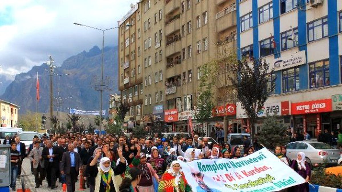 Hakkari Protesto Yürüyüşü