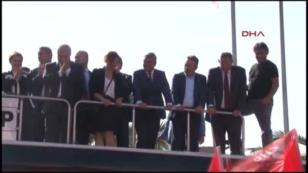 İzmir Kılıçdaroğlu Yetkiyi Saray\'dan Değil Halktan Alacağız Karabağlar-1