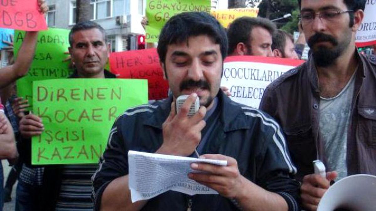 Kocaer İşçilerinden Eylem