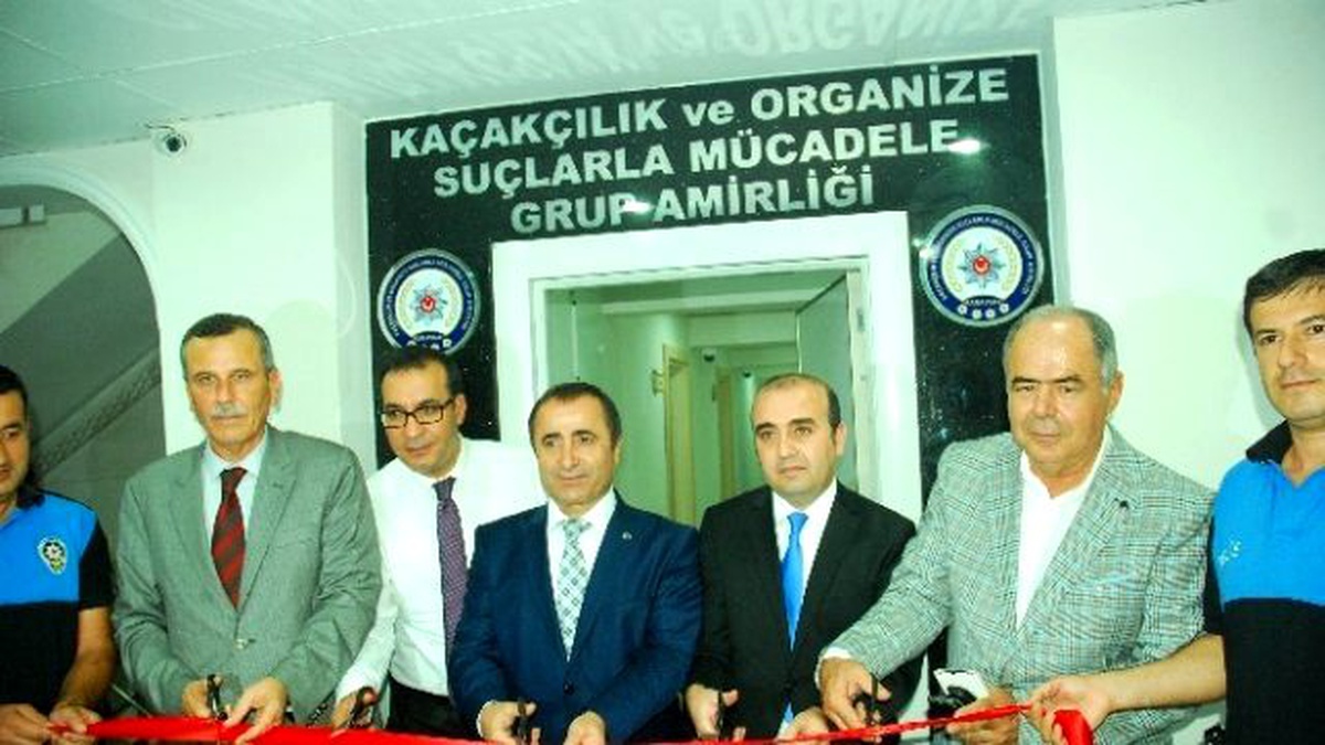Manavgat Kaçakçılık ve Organize Suçlarla Mücadele (Kom) Gurup Amirliği Törenle Hizmete Girdi.