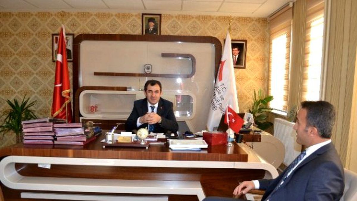 Ticaret İl Müdürü Güneş, Asp\'yi Ziyaret Etti