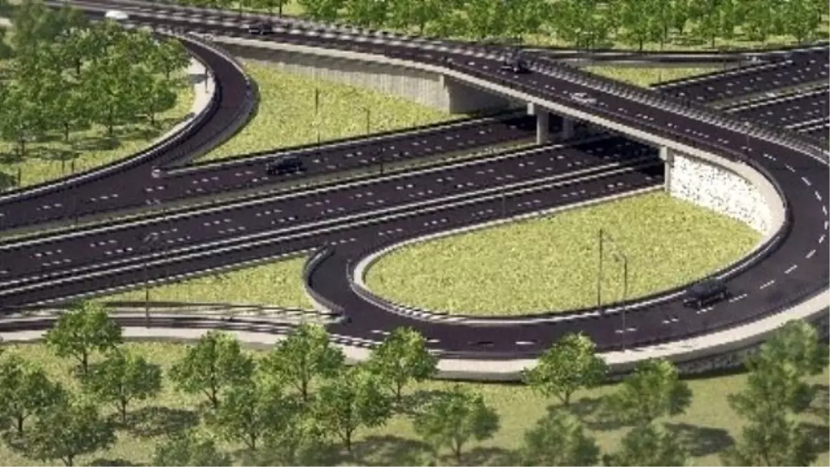 Uşak\'ta Huzur Park Köprülü Kavşak Çalışması Başladı