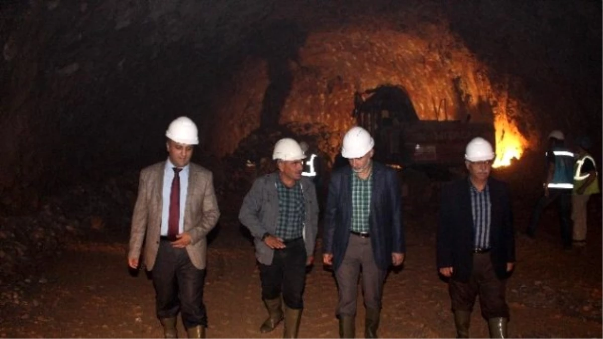 Yeni Konya-antalya Karayolu'ndaki Demirkapı Tüneli'ne Gezi