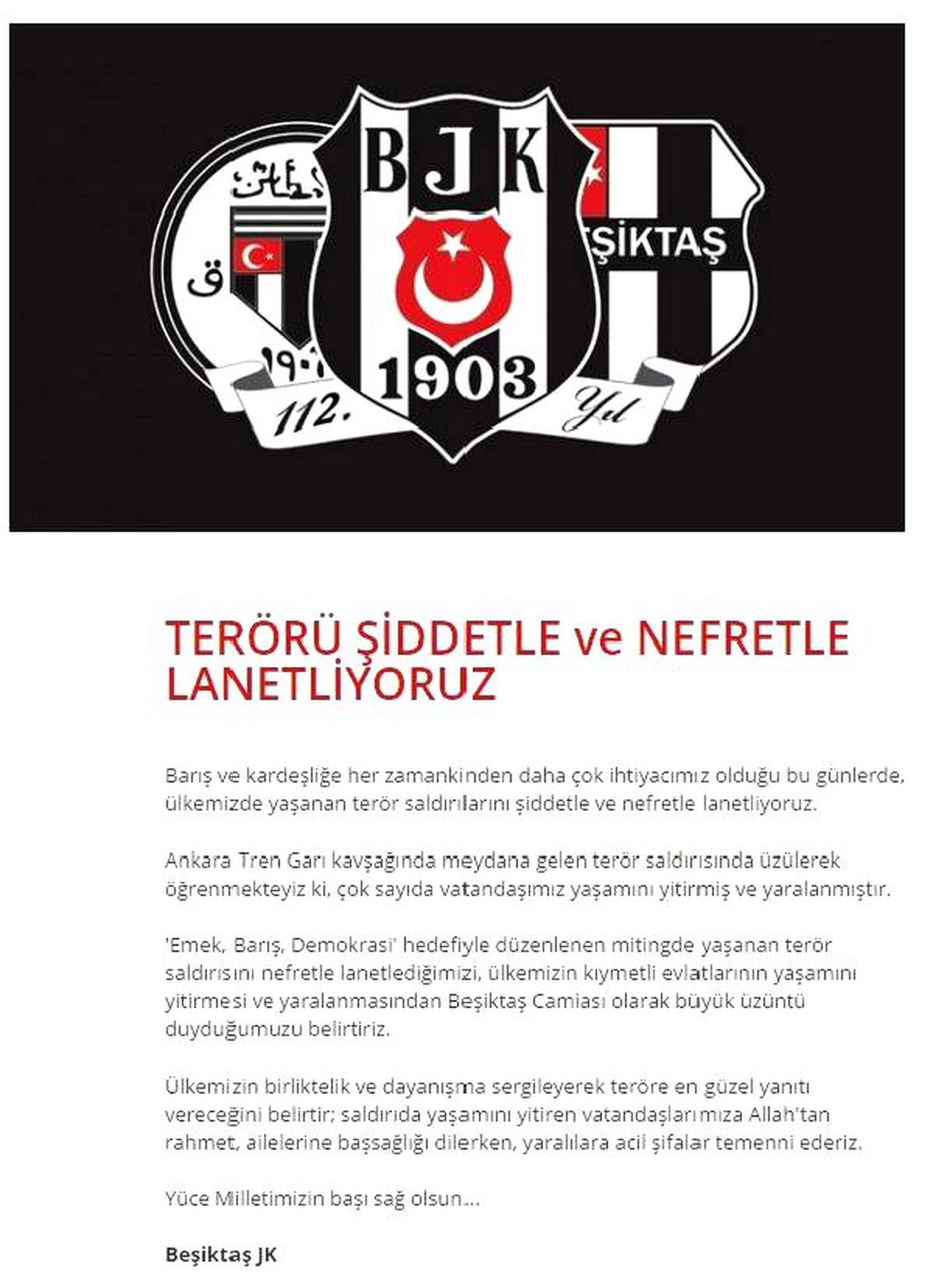 4 Büyüklerden Teröre Tepki