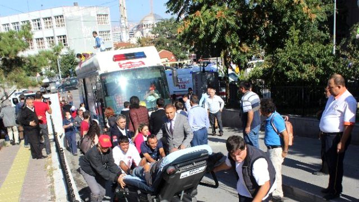 Ankara Tren Garı Yakınlarında Patlama