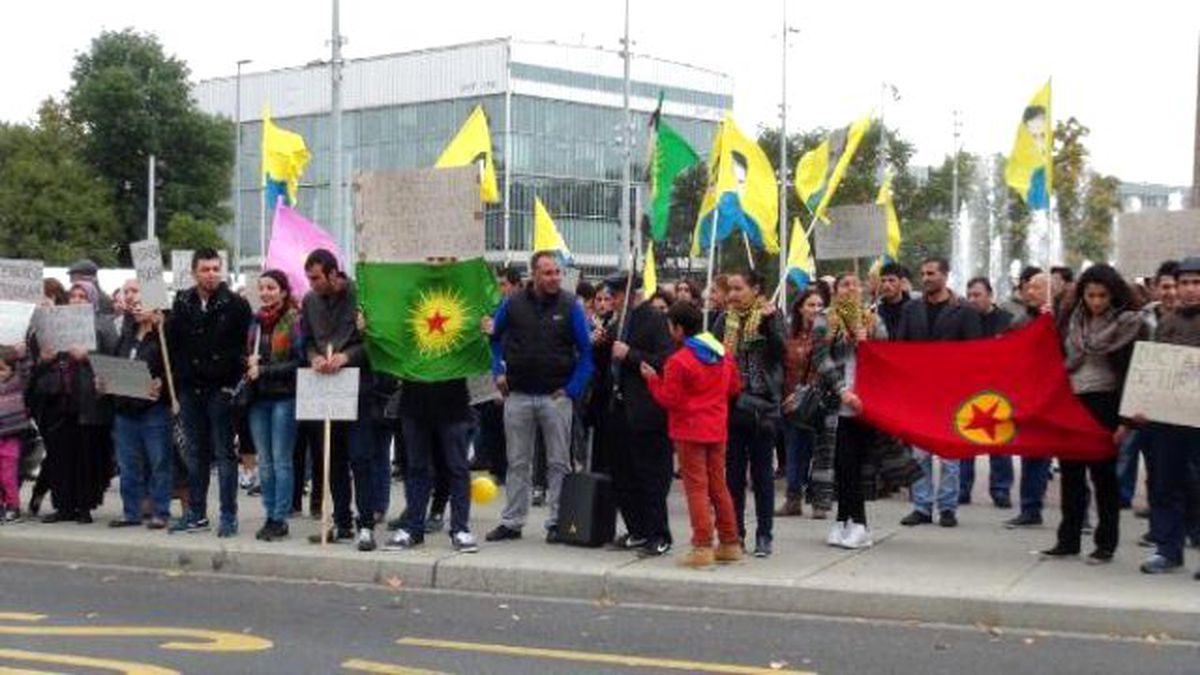 Cenevre BM Önünde \'Türkiye\' Protestosu...