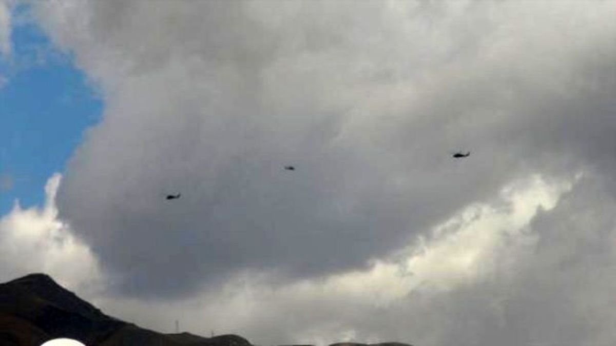 Hakkari\'de Yoğun Helikopter Trafiği