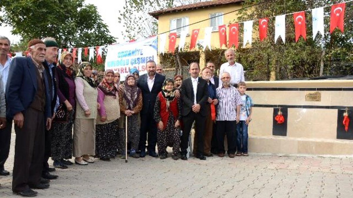 İzmit Belediyesi Köylere Çeşme Yaptı