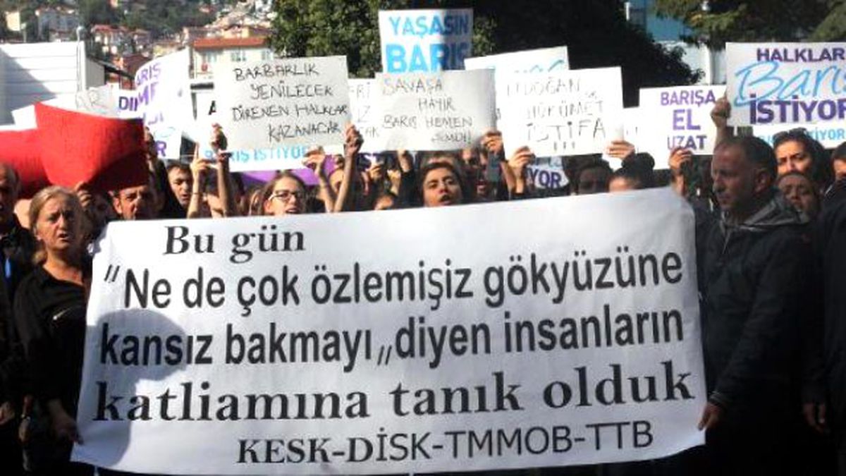 İzmit\'te Stk ve Milletvekillerinin Katılımıyla Terör Protestosu