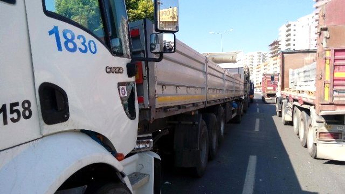 Mardin\'de Zincirleme Trafik Kazası