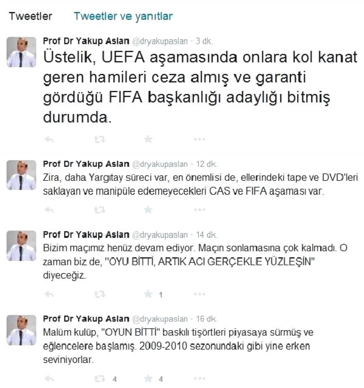 Trabzonspor Başkan Yardımcısı Aslan\'dan Fenerbahçe\'ye Mesaj: Yine Erken Seviniyorlar