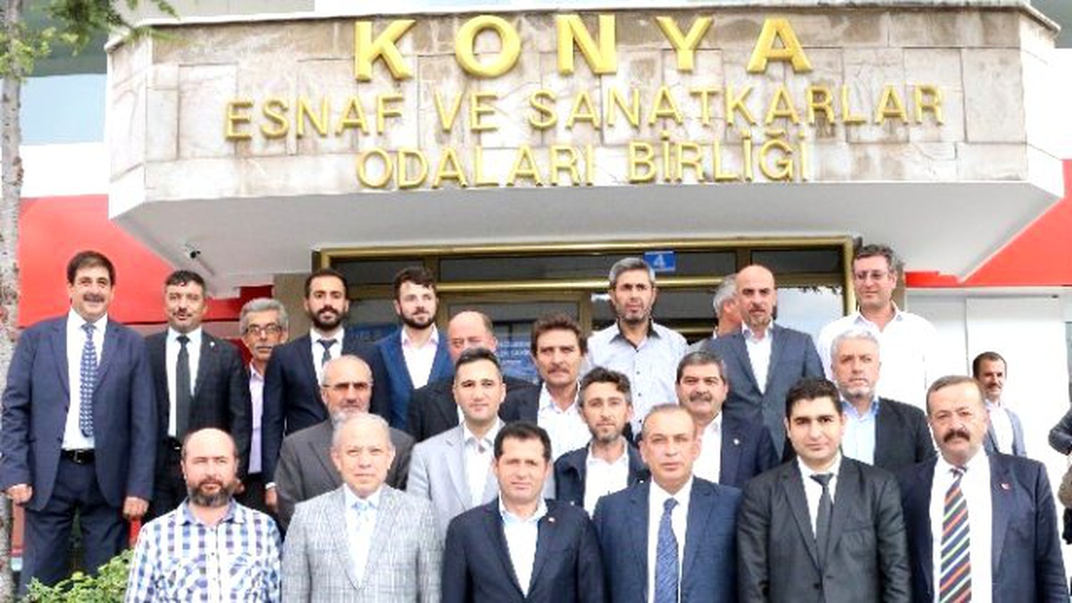 Ziya Altunyaldız, Konesob\'u Ziyaret Etti