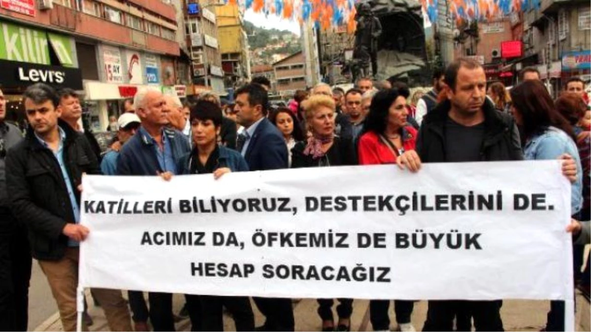 Zonguldak\'ta Terör Protestosu
