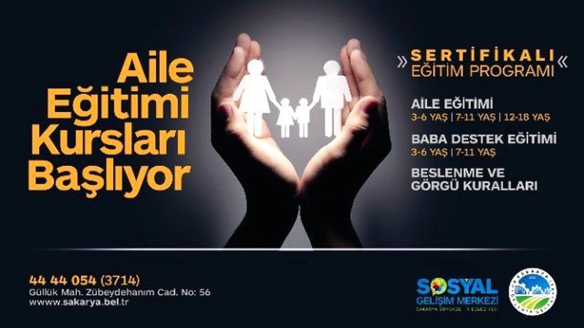 Aile Eğitimlerine Kayıtlar Sürüyor