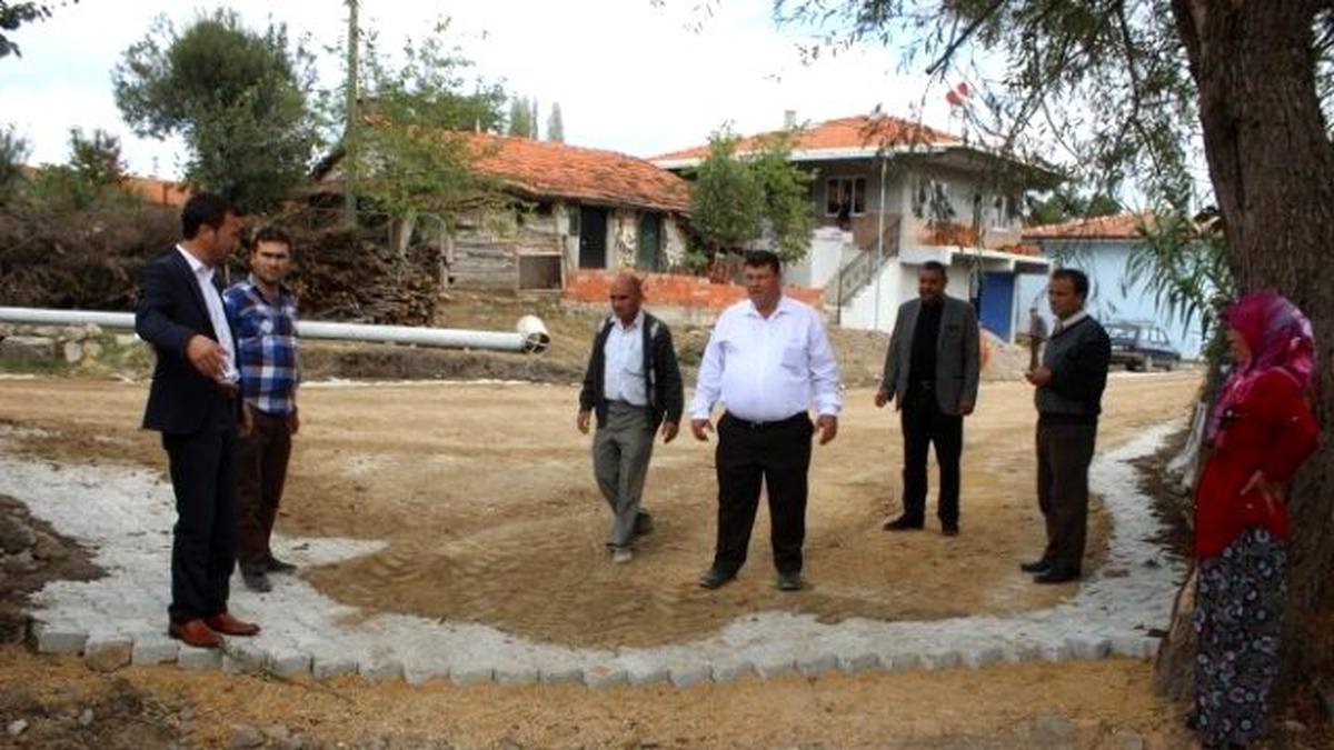 Balya\' da Kırsal Mahallelere Belediye Hizmeti