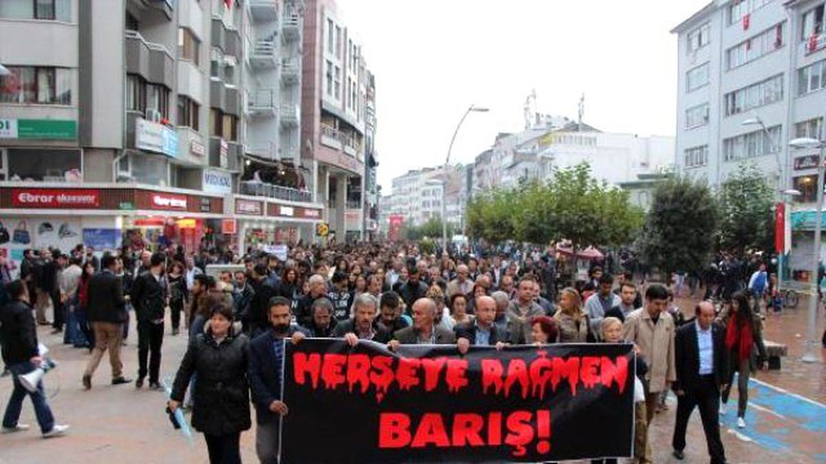 Bombalı Saldırı Protestosunda Gerginlik