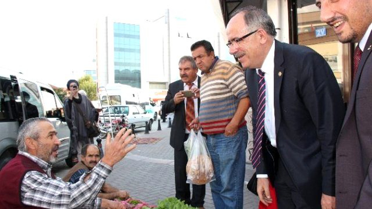 MHP\'li Kalaycı Esnaflardan Destek İstedi