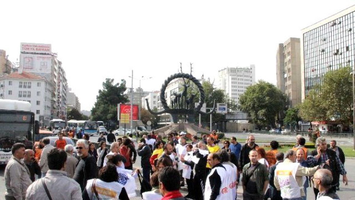 Sıhhıye Meydanı\'nda Gerginlik