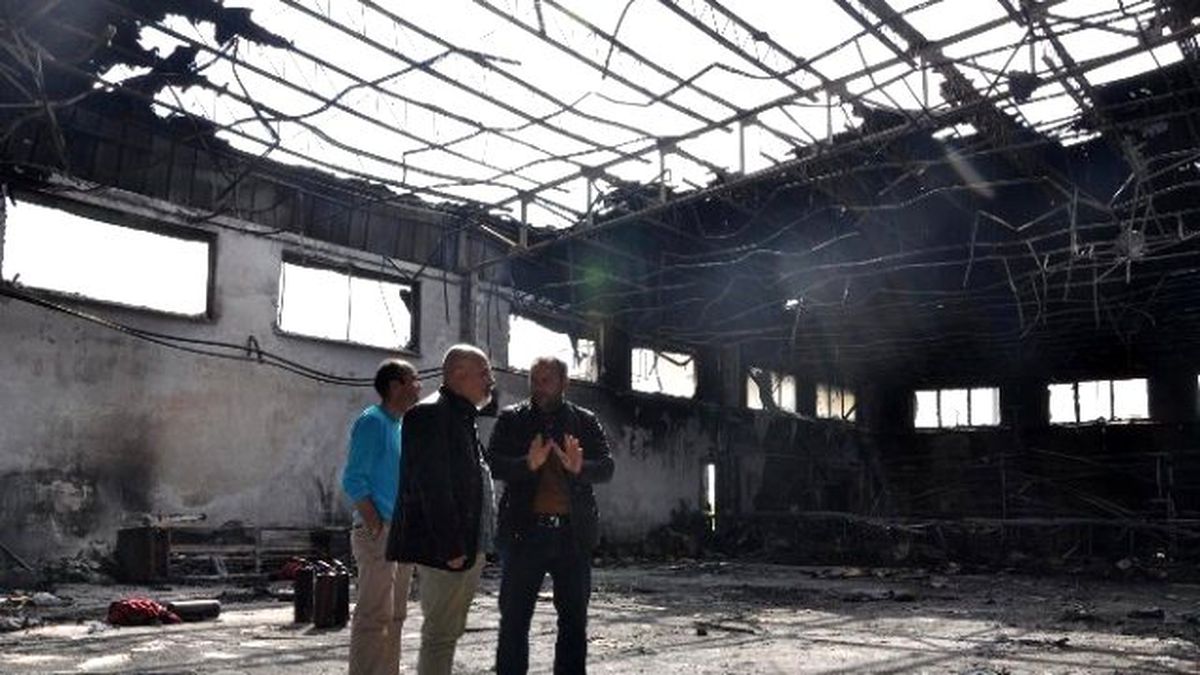 Sorgun\'da Yanan Tekstil Fabrikası Destek Bekliyor