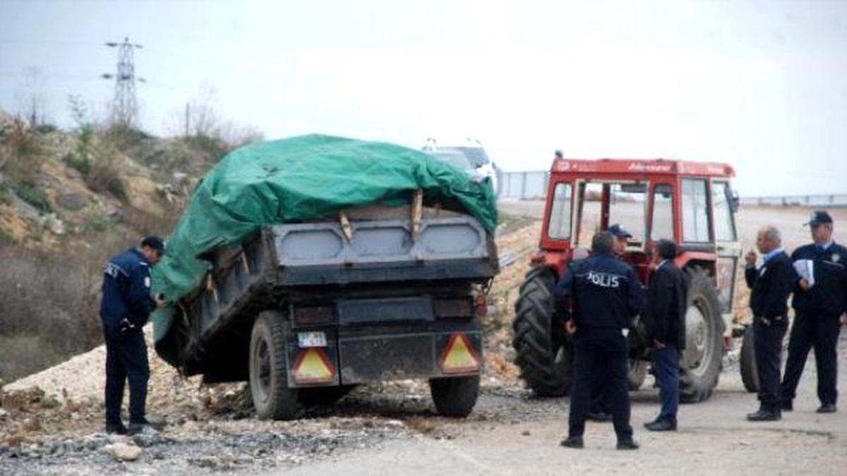 Traktörden Düşen Kadın Öldü