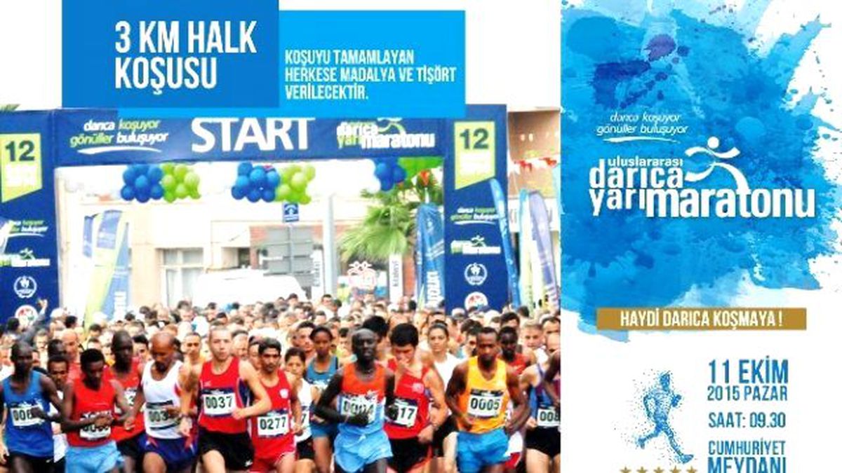 Uluslararası 5.darıca Yarı Maratonu İptal Edildi
